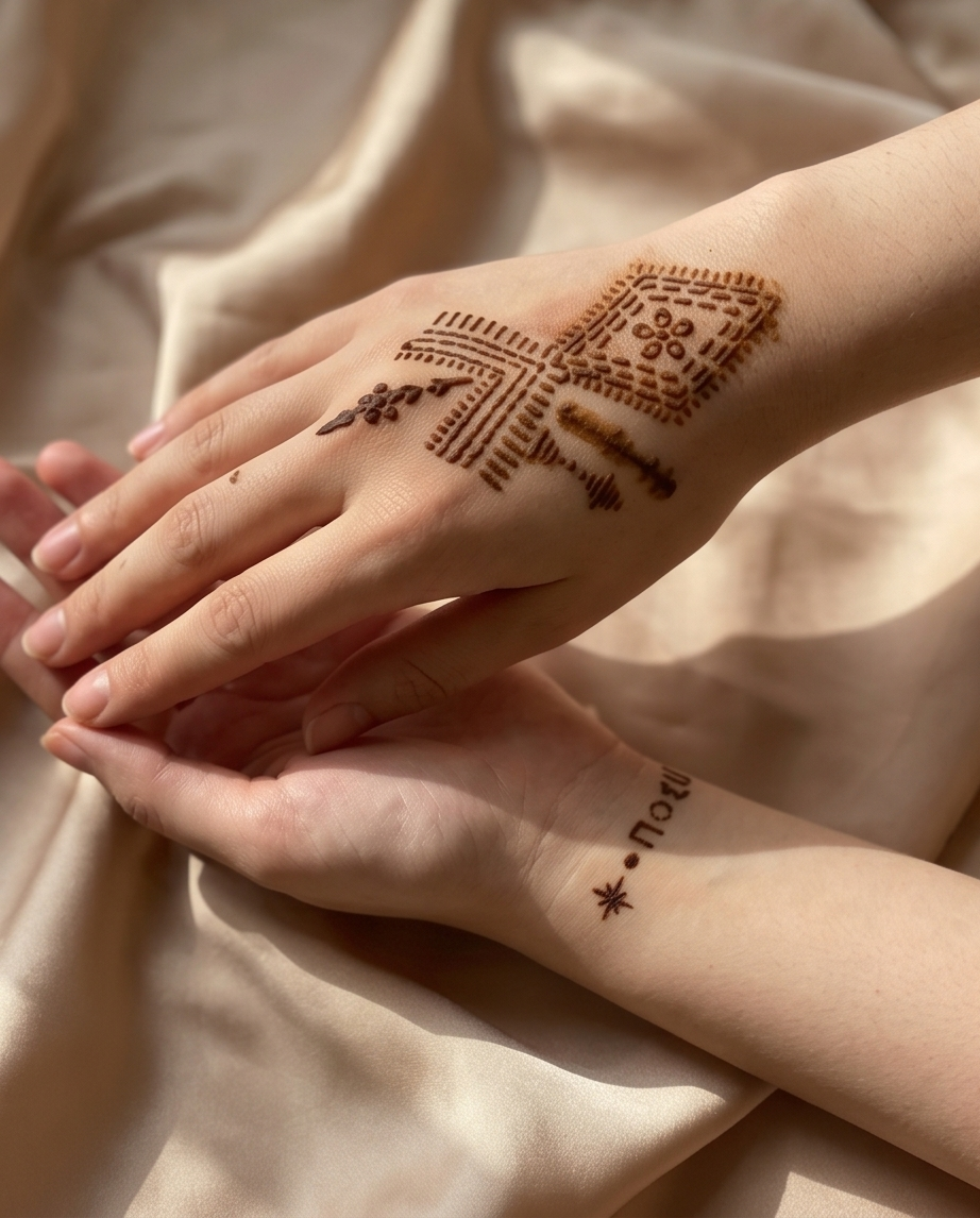 Tatouages éphémère Tiziri