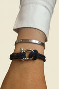 Bracelet Nautique bleu marine