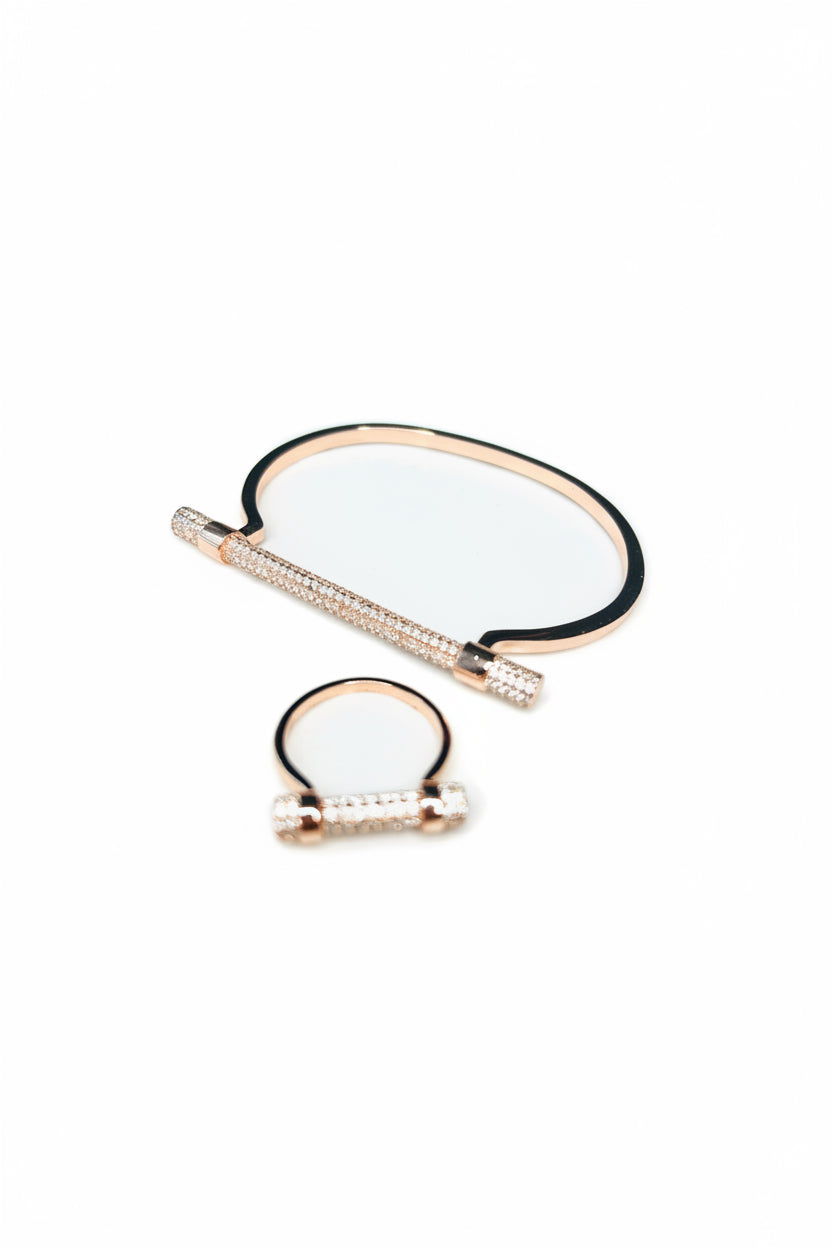 Bracelet et bague Emma