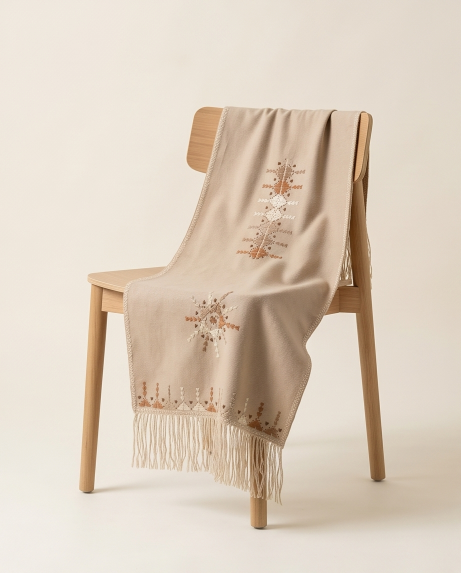 Beiger Schal (Wbar)