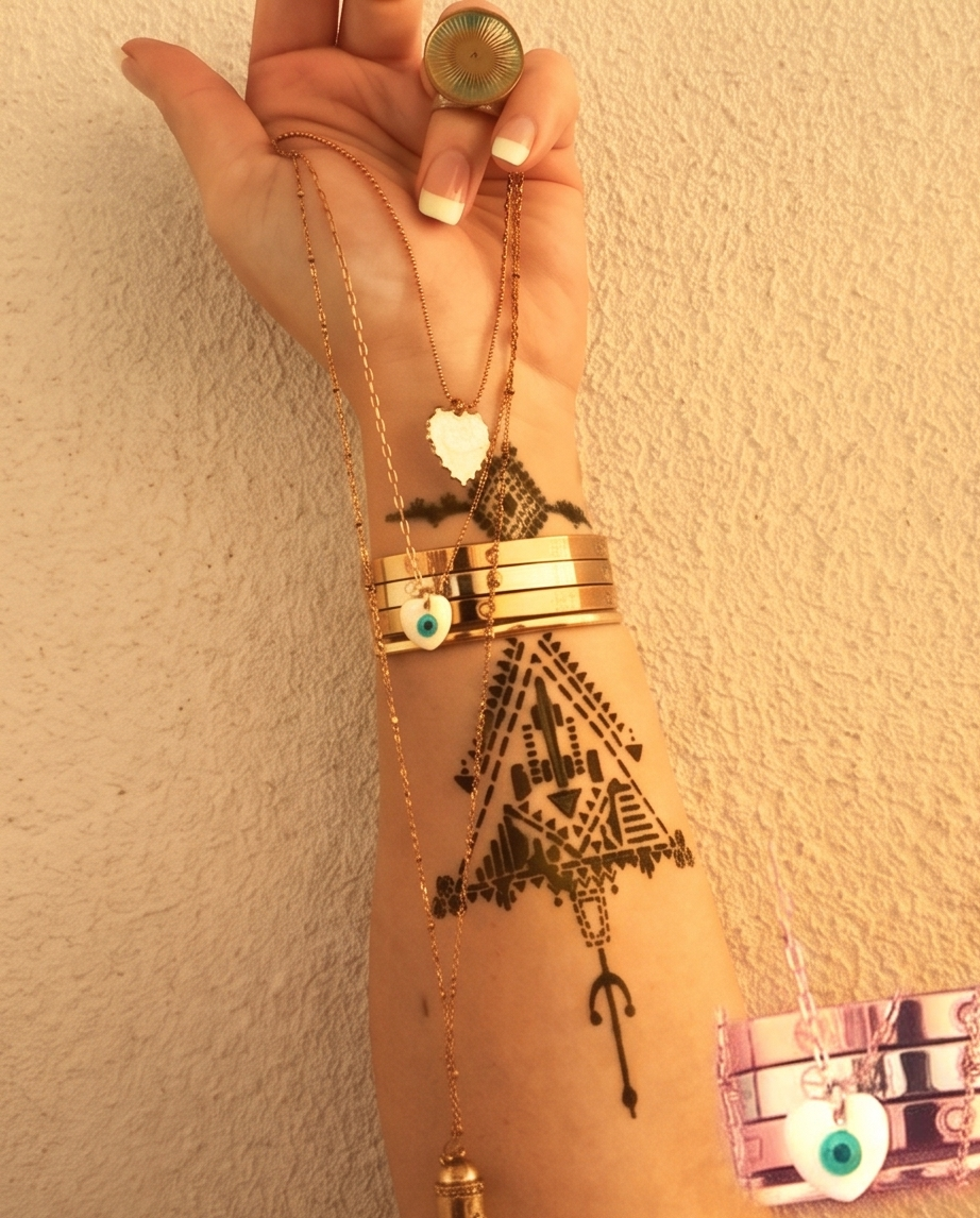 Tatouages éphémère Dihya