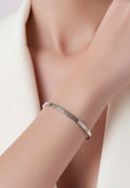 Bracelet message * je ne vieillis pas je prends de la valeur*